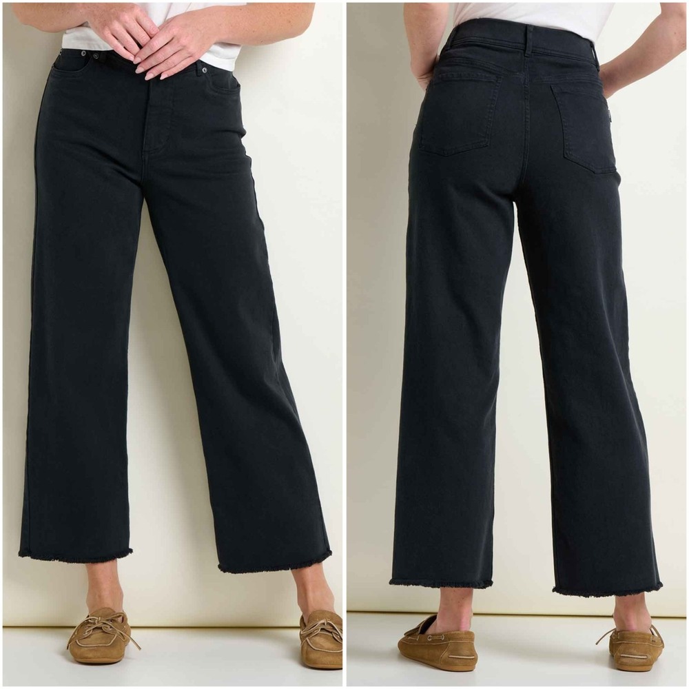Toad & Co Women's Washed Black Balsam Cutoff Jeans Size 6 NWT